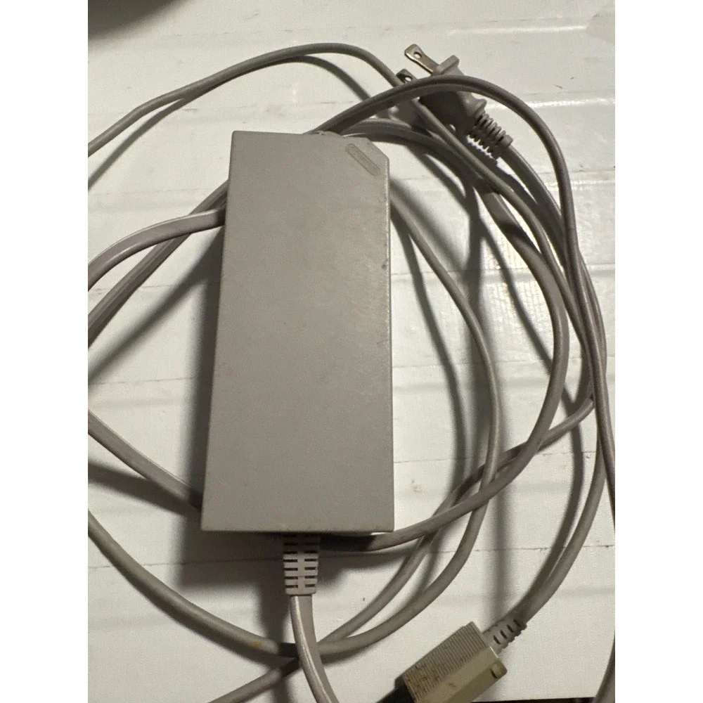 Nintendo Wii AC Adapter RVL-002 Power Supply Grey OEM Genuine Cord
